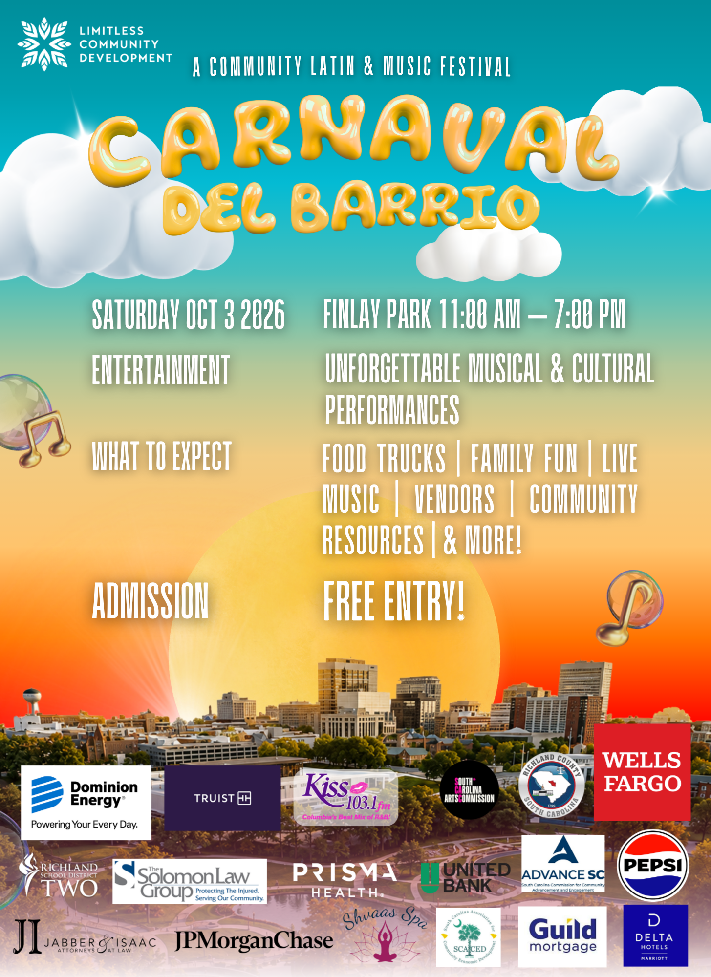 FLyer for event - decorative only
